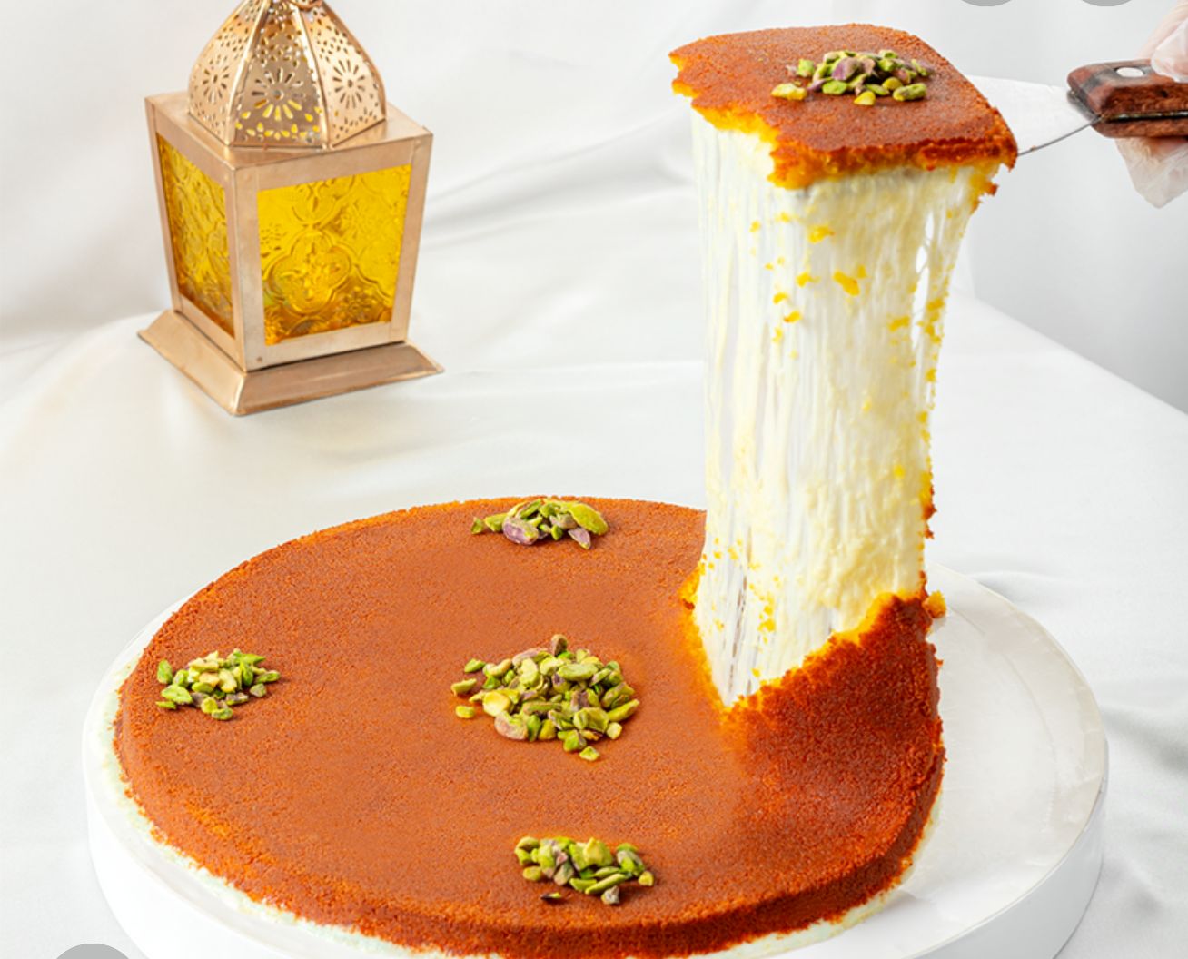 Knafe mit Akkawi Käse